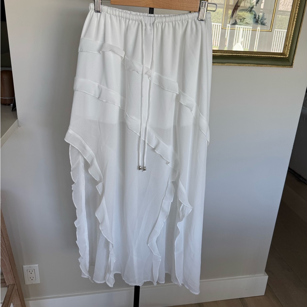 Shein Size XS White Maxi Skirt